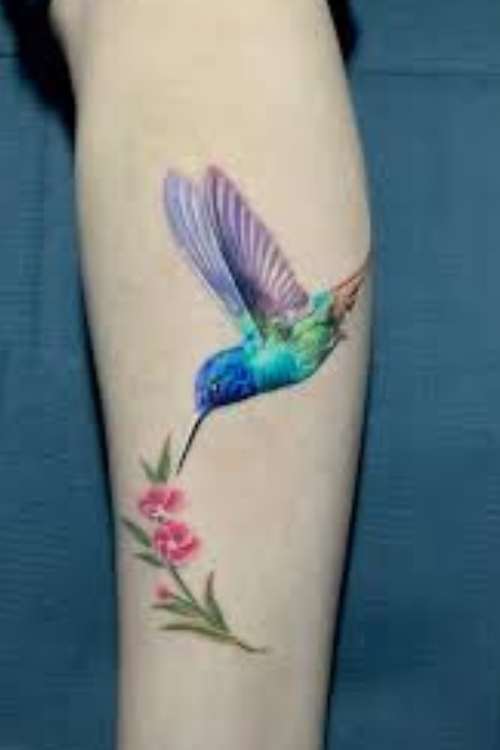 Hummingbird tattoo meaning 