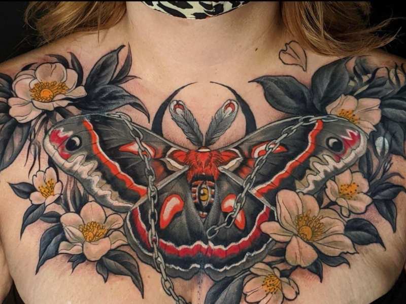 Moths Tattoo meaning 