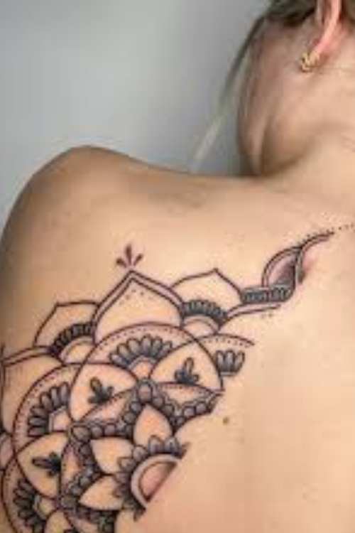 Half Mandala Tattoo meaning 