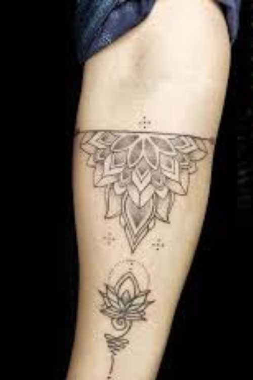 Half Mandala Tattoo meaning 