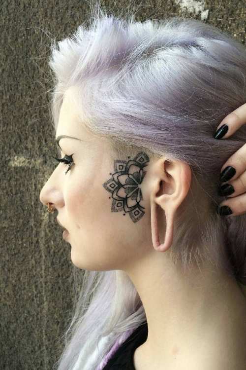 Face Mandala Tattoo meaning