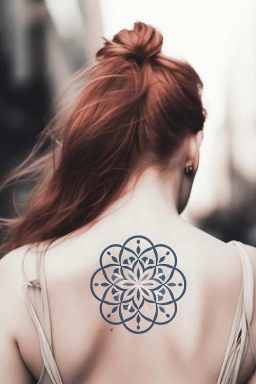 Simplified Mandala Tattoo meaning