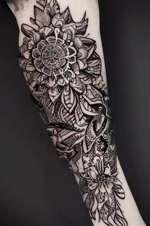 Intricate Mandala Tattoo meaning 