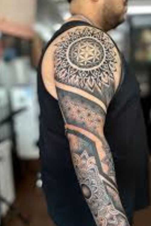 Sleeve Mandala Tattoo meaning
