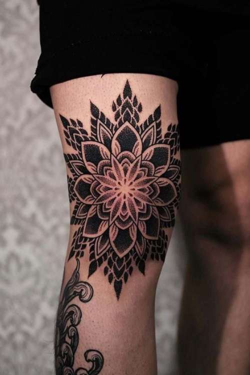 Sleeve Addition Mandala Tattoo meaning