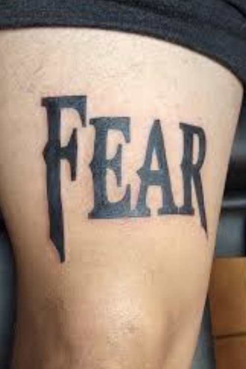 Fear God Tattoo with Abstract and Modern Designs