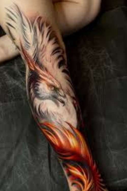 Phoenix tattoo meaning 