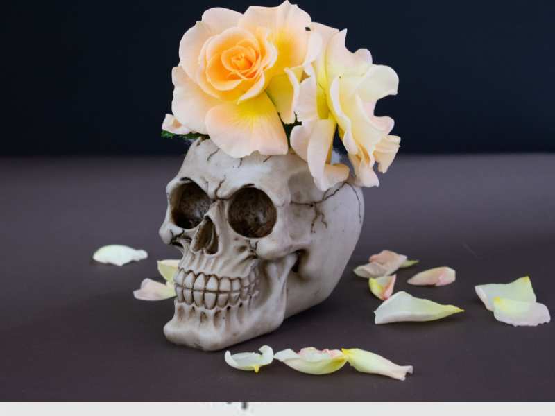 Roses and Skulls Tattoos