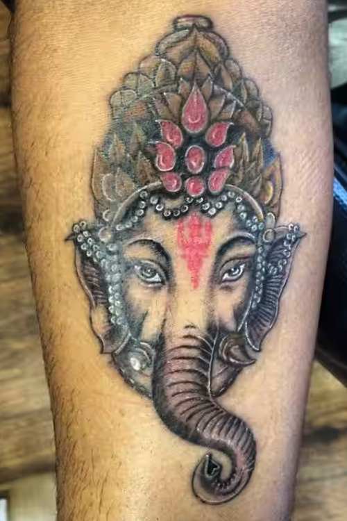 godna tattoo Elephants