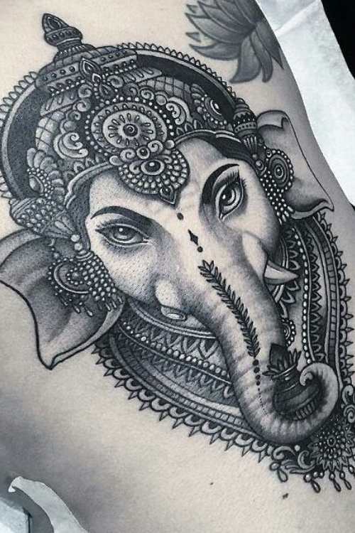 godna tattoo Elephants