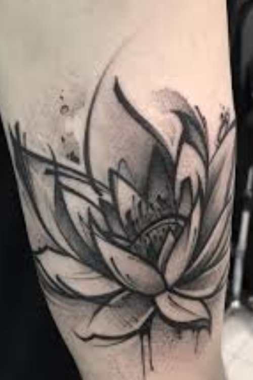 Realistic Lotus tattoo meaning