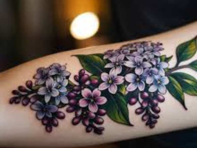 lilac tattoo meaning