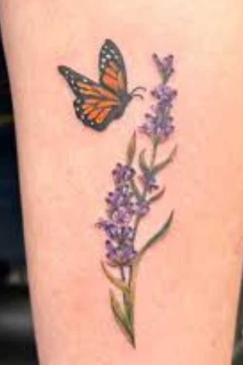 lilac tattoo meaning