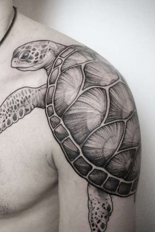 Abstract Designs see turtle tattoo