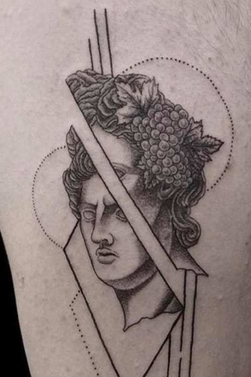 Apollo and Dionysus Tattoo meaning