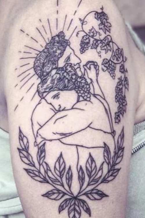 Apollo and Dionysus Tattoo meaning