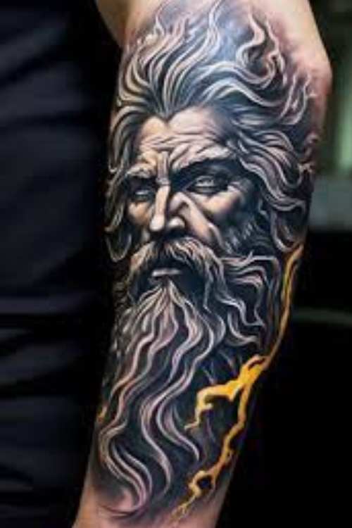 Zeus Tattoo meaning 