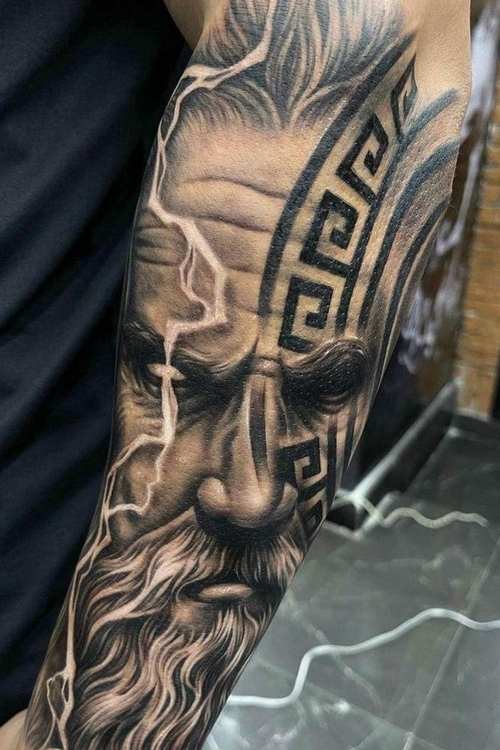 Zeus Tattoo meaning 