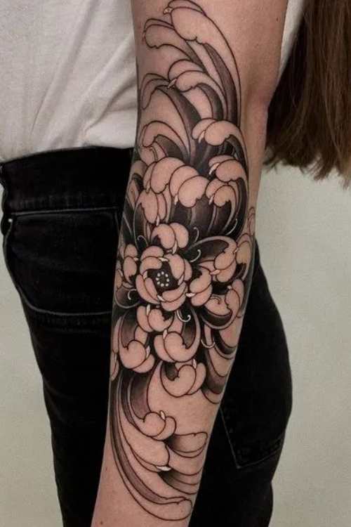 Chrysanthemum Tattoo meaning