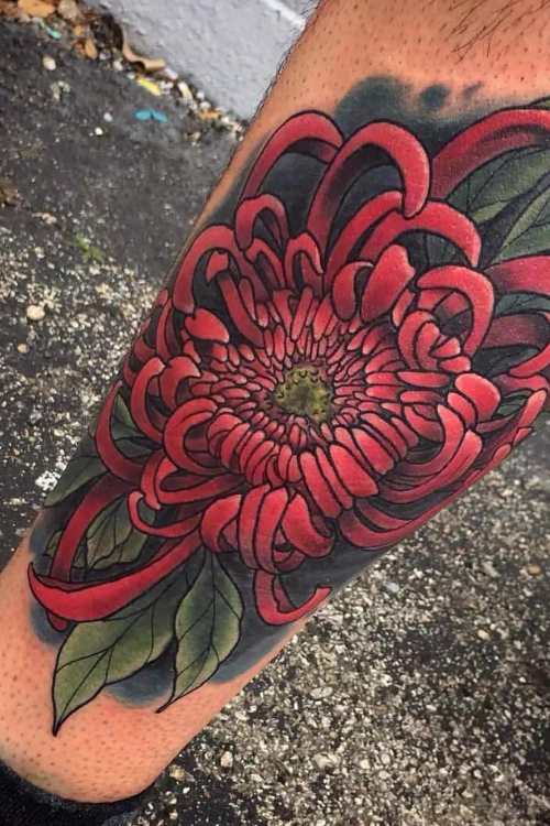 Chrysanthemum Tattoo meaning