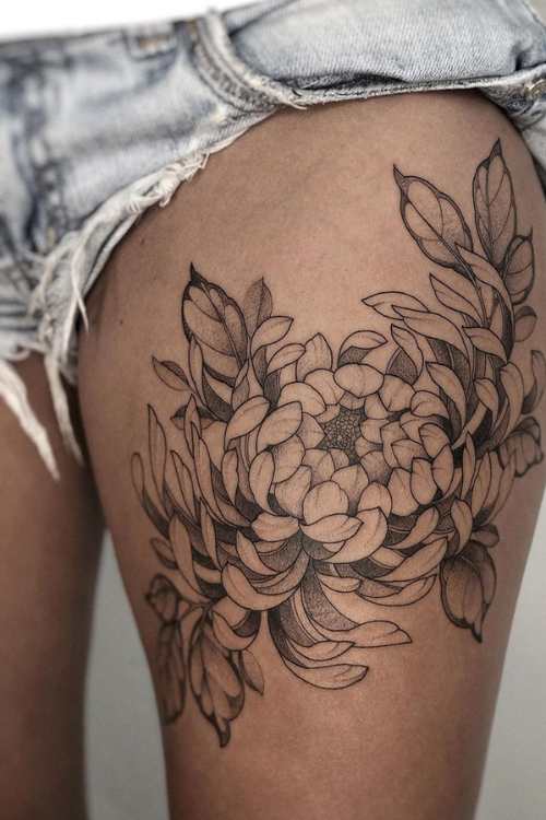 Chrysanthemum Tattoo meaning