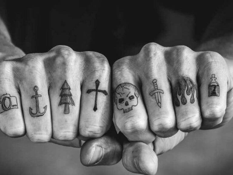 Finger Tattoo Symbols and Meanings