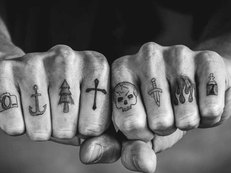 Finger Tattoo Symbols and Meanings