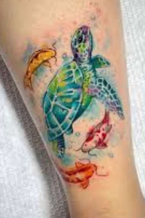 Sea Turtle Tattoos