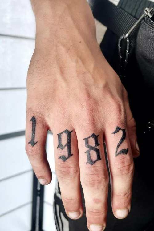 Finger Tattoo Symbols and Meanings