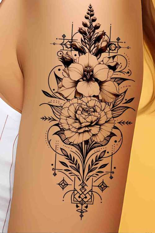 Larkspur tattoo meaning 