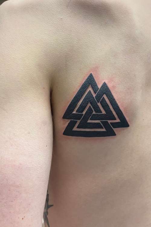 Valknut Tattoo