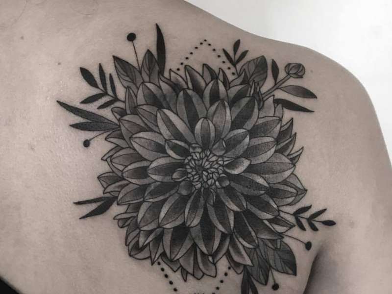 Black Dahlia Tattoo