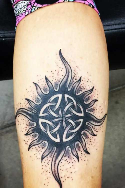 Celtic Sun Tattoo