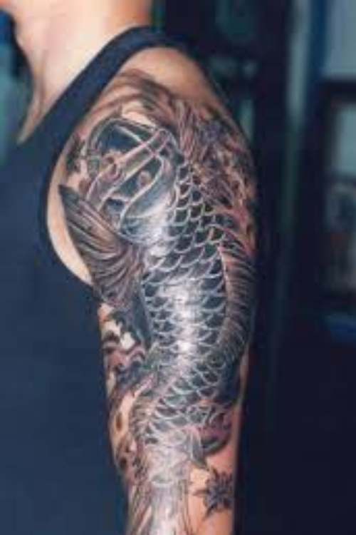 Koi fish and dragon tattoo meaning