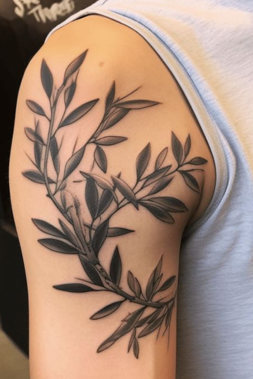 Olive Branch Tattoo