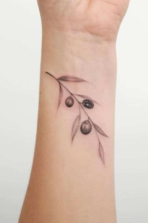 Olive Branch Tattoo