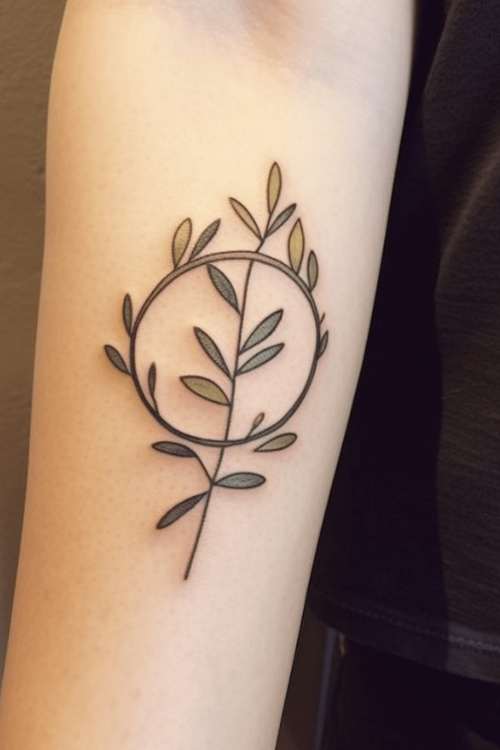 Olive Branch Tattoo